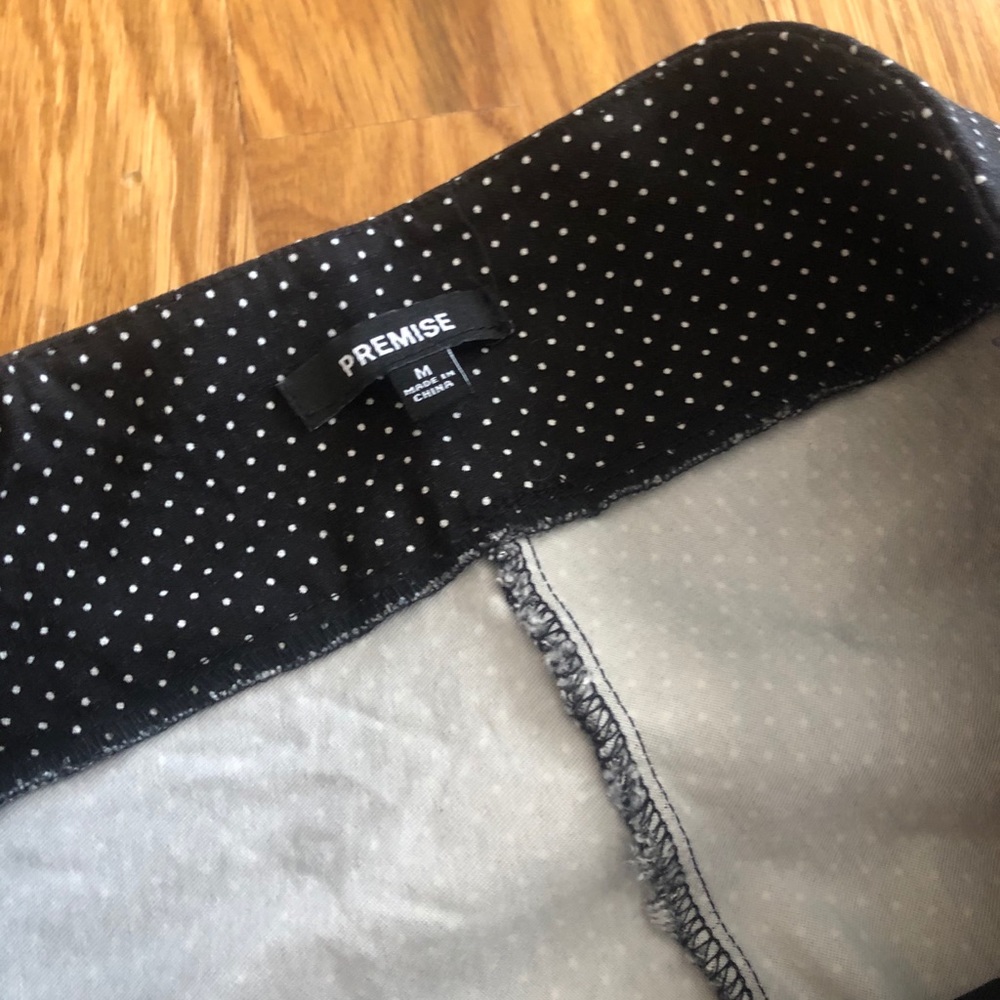 SOLD PREMISE Polka Dot Bengaline Pants - Picture 6 of 8